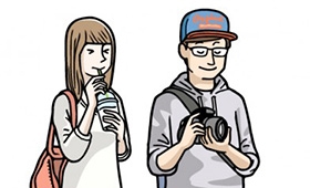 people sketch