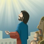  聖書カード キリスト教・教会・日曜学校  イラスト　漫画　イラストレーター